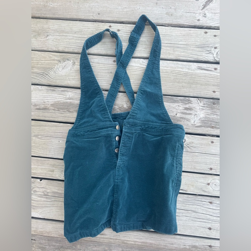 Dark Teal Wild Fable Overall Jean Skirt XXL